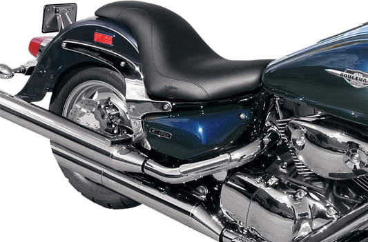 SADDLEMEN Profiler™ Seat for C50/C90 – Smooth Black with SaddleHyde™ Cover and GelCore™ Comfort