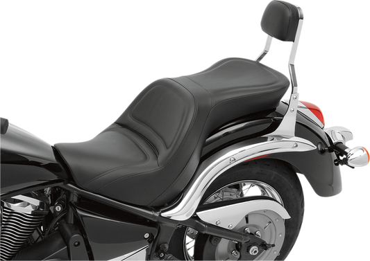 SADDLEMEN Explorer™ Seat for Kawasaki VN900 – Stitched Black Part K06-11-029
