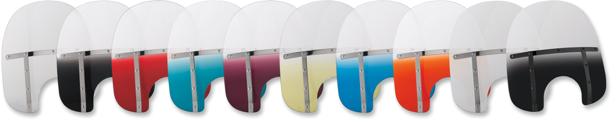 MEMPHIS SHADES Fats Windshield - 21" - Headlight - Solar MEM3819