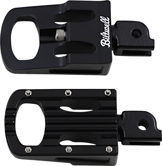 BILTWELL Punisher Foot Pegs - Driver - Black - M8 7005-203-03