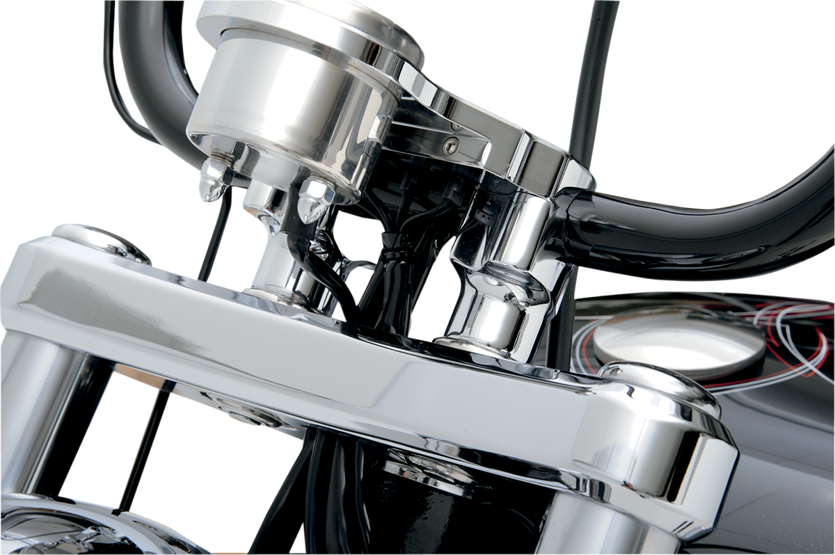 DRAG SPECIALTIES Buffalo Billet Aluminum Handlebar Risers - 1-1/2" - Chrome 290113