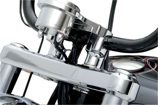 DRAG SPECIALTIES Buffalo Billet Aluminum Handlebar Risers - 1-1/2" - Chrome 290113