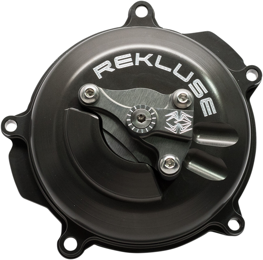 REKLUSE Clutch Cover RMS-387 for Gas Gas, Husqvarna, KTM - Durable Aluminum Design