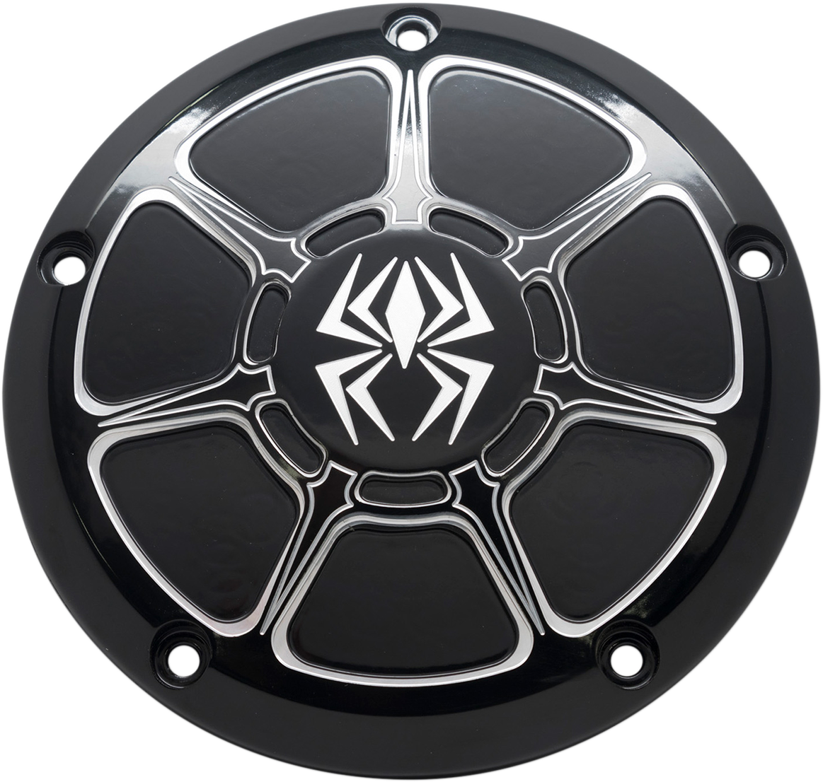 REKLUSE Gloss Black Derby Cover for Harley-Davidson Sportster RMS-0515001