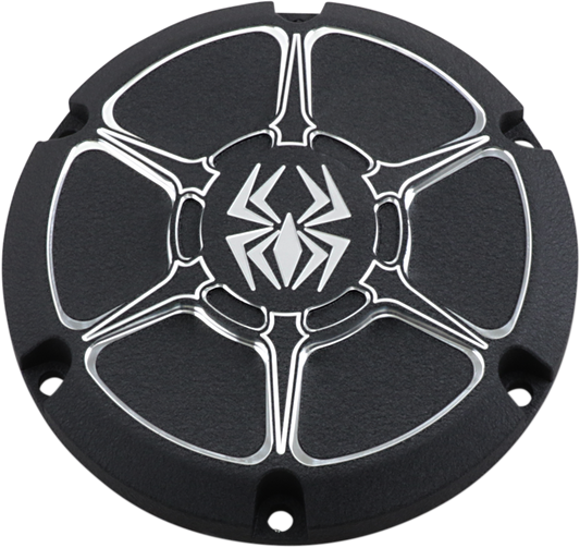 REKLUSE Derby Cover for Harley-Davidson Sportster - Wrinkle Black RMS-0515002