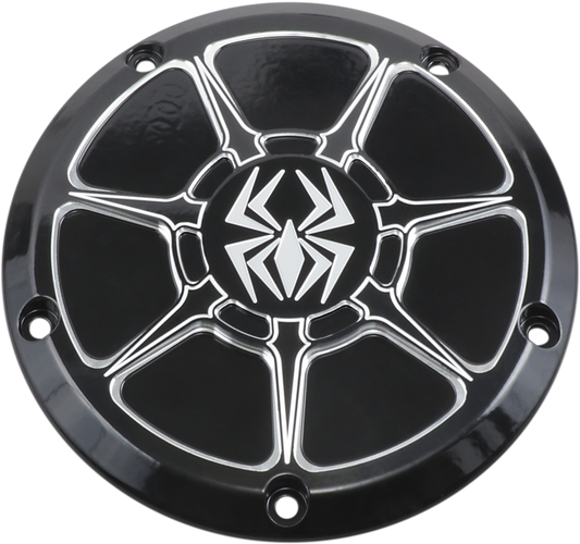 REKLUSE Derby Cover - Gloss Black for Touring and Trike - Part RMS-0515005