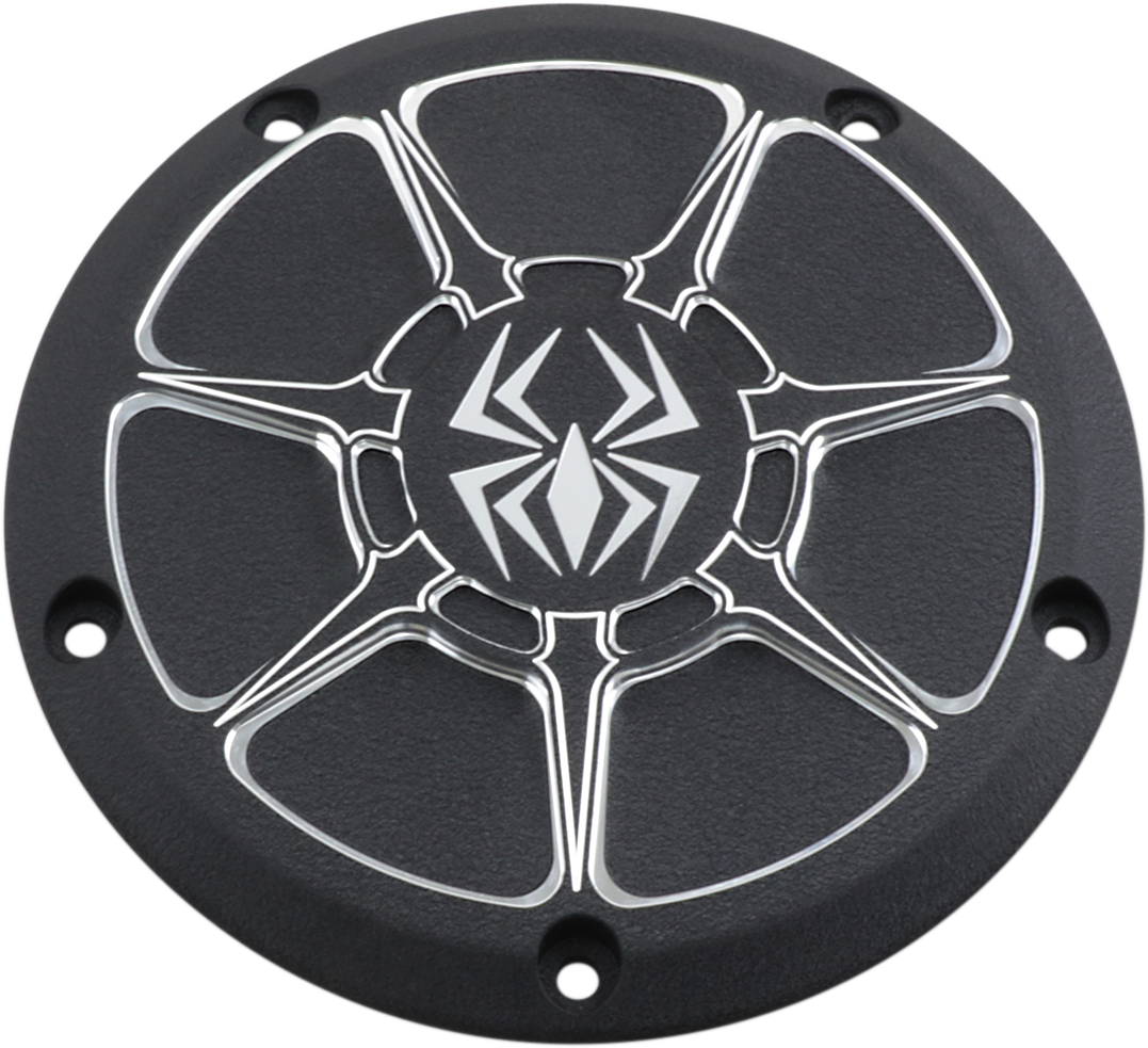 REKLUSE Derby Cover - Wrinkle Black for Touring and Trike - Part RMS-0515006