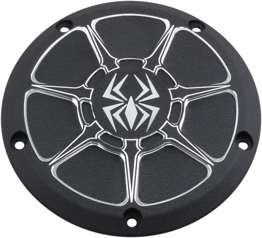REKLUSE Derby Cover - Wrinkle Black for Touring and Trike - Part RMS-0515006