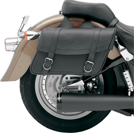 SADDLEMEN Highwayman Slant-Style Saddlebags - Large X021-02-041