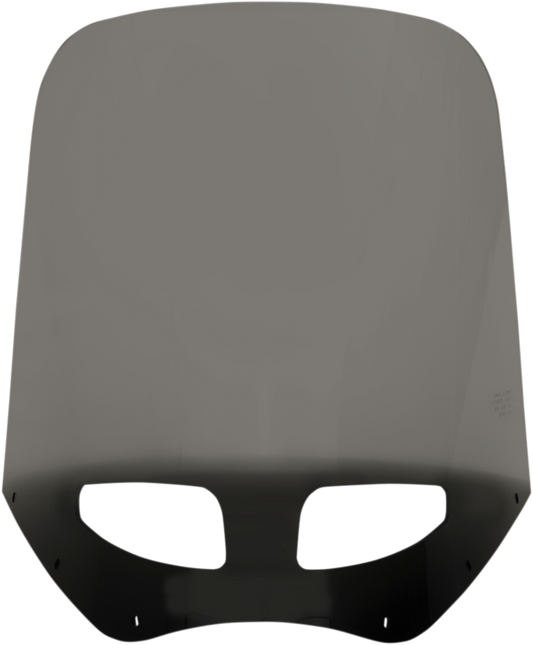 MEMPHIS SHADES Road Warrior Windshield - Vented - Black Smoke - 17" MEP87712