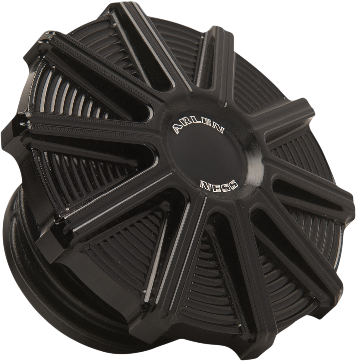 ARLEN NESS Vented Gas Cap - 10 Gauge - Black 701-000