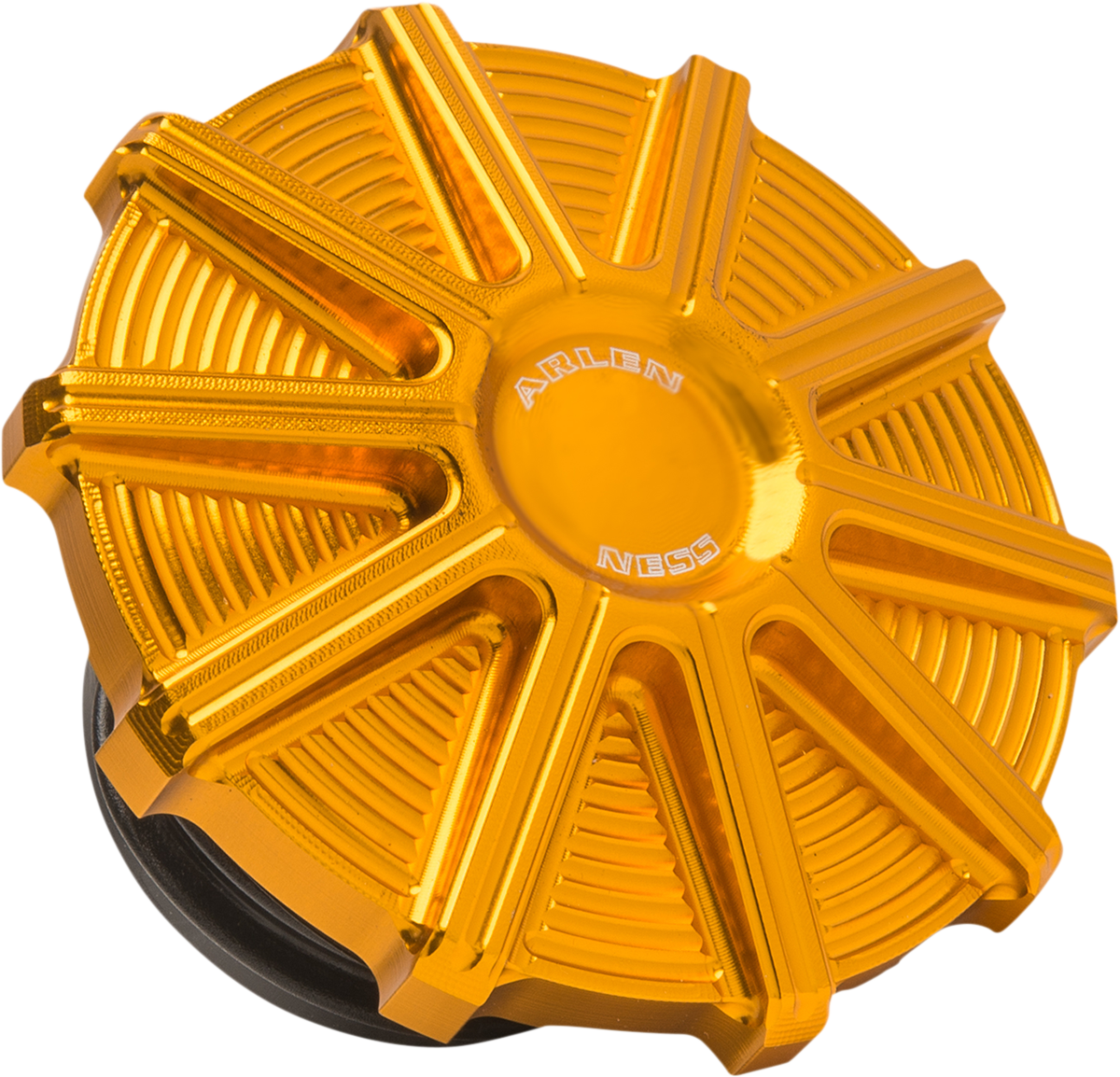 ARLEN NESS Vented Gas Cap - 10 Gauge - Gold 701-004
