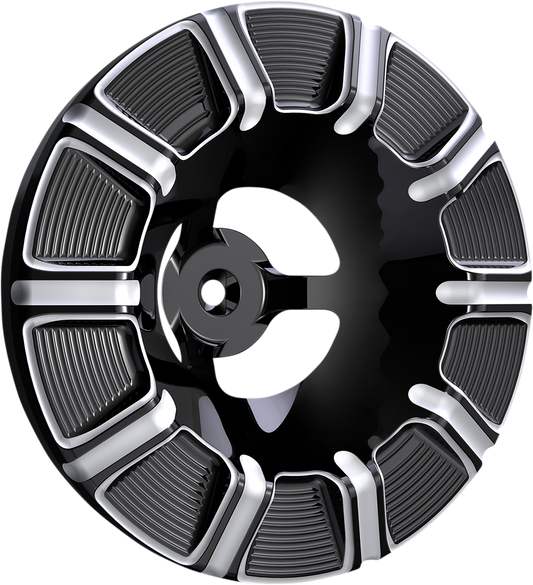ARLEN NESS Velocity Air Cleaner Cover - 10-Gauge - Black 601-000