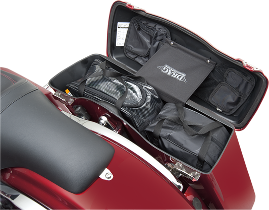 SADDLEMEN Saddlebag Lid Organizer 3501-0713 – Durable Storage Solution for Motorcycle Luggage