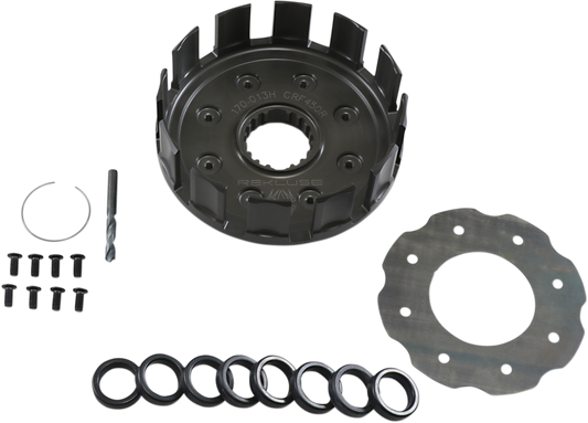 REKLUSE Clutch Basket RMS-4113 – Precision CNC-Machined Billet Aluminum for Enhanced Durability and Smooth Operation