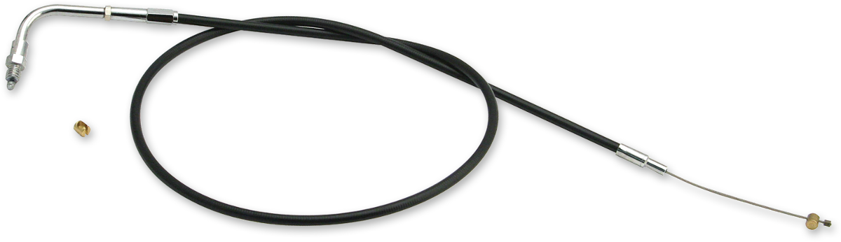 S&S Cycle Black Vinyl Throttle Cable - 36 inches - Part 19-0432