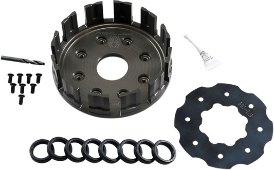 REKLUSE Clutch Basket for Suzuki RMS-4164 - Durable Aluminum Construction with Precision CNC Machining