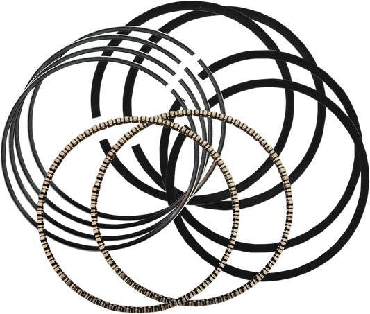 S&S CYCLE Replacement Piston Rings for 3.927-inch Pistons - Part Number 106-3709A