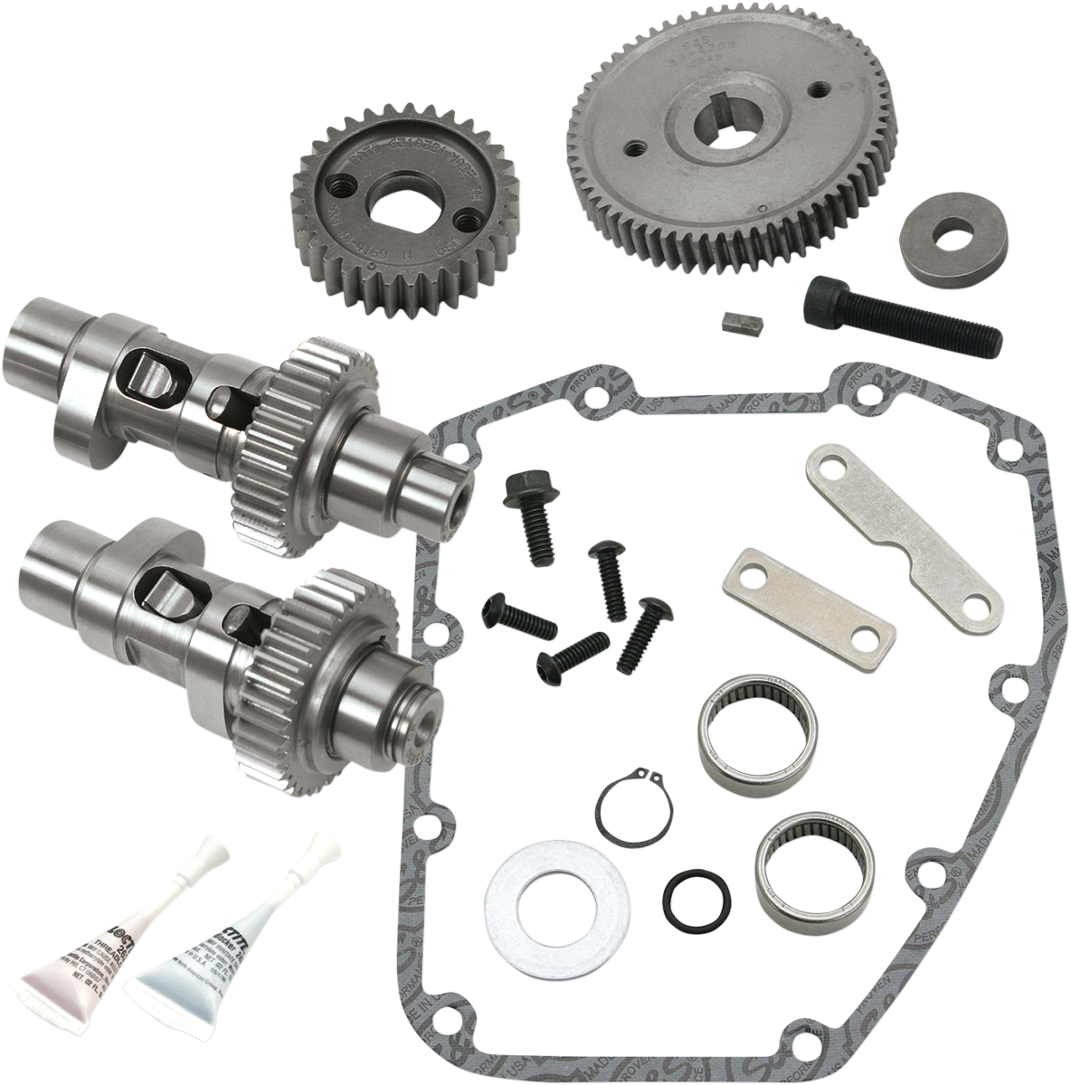 S&S Cycle 635 H.O. Gear Drive Camshaft Kit for Twin Cam Engines (Part #330-0335)