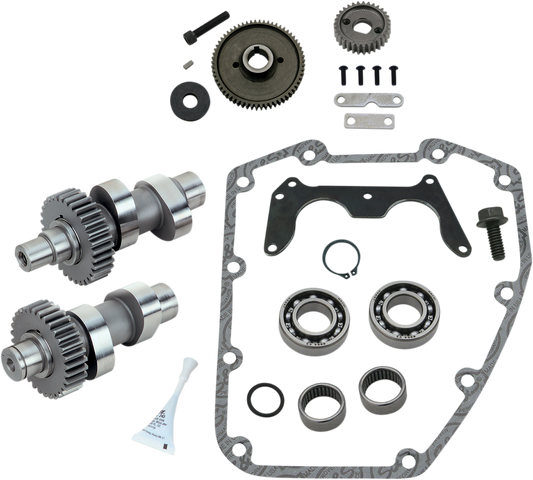 S&S CYCLE Twin Cam 106-4033 Camshaft Kit with 475G Gear Drive for Improved Power and Performance