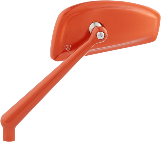 ARLEN NESS Mirror - Tearchop - Side View - Teardrop - Orange - Left 510-015
