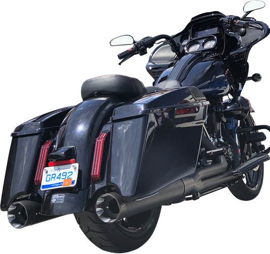 S&S CYCLE Shadow Muffler Kit - Black 550-0831