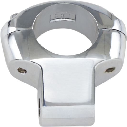 DRAG SPECIALTIES Mirror Clamp - Miller's - Two-Piece - Chrome 302020-BC105