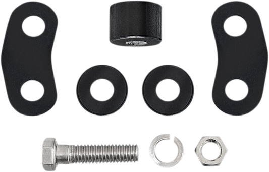 MEMPHIS SHADES Headlight Extension Kit - Short - Black MEB9897