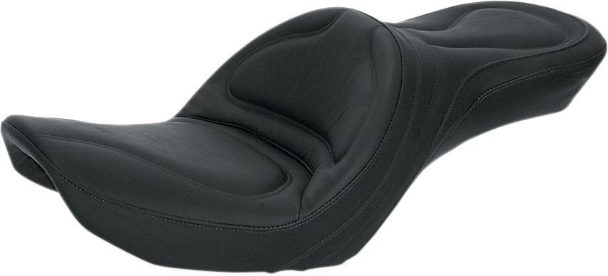 SADDLEMEN Explorer™ Seat Without Backrest for FXDWG '96-'03 - Black, Part 83G50JS
