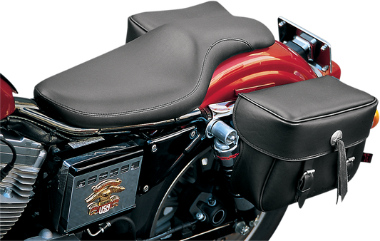 SADDLEMEN Profiler Seat for Sportster 1979-2003 – Supple SaddleHyde™ with GelCore™ Comfort