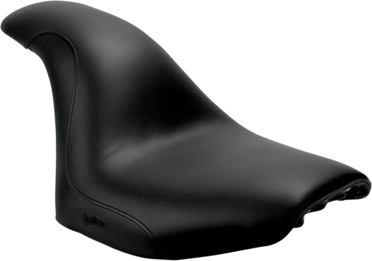 Saddlemen Profiler™ Seat for Intruder 1500 – Smooth Black Leather with SaddleHyde™ Cover and GelCore™ Comfort