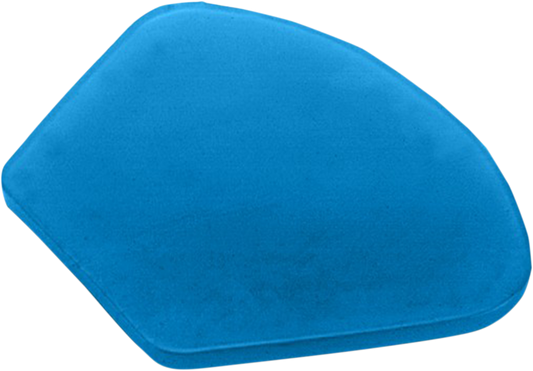 SADDLEMEN Large Do-It-Yourself GelCore Seat Pad (Part #9422) in Blue - Easy Mount Quick-Disconnect System