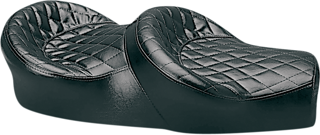 SADDLEMEN Double Seat Kit XH125 with Premium Saddlehyde Cover and Foam
