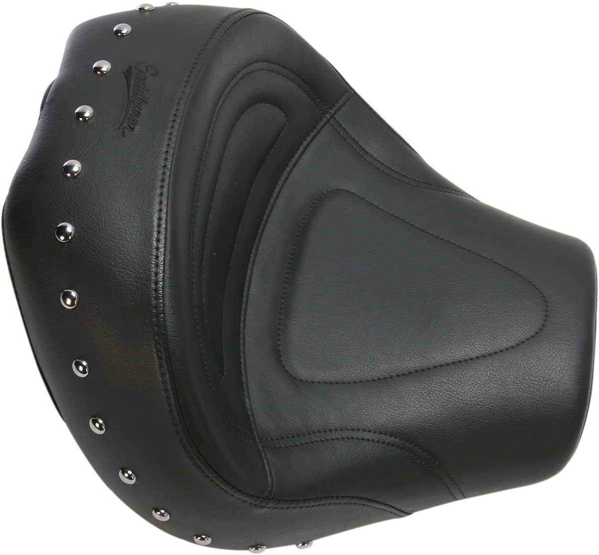 SADDLEMEN Solo Seat with Studded Design for Yamaha XVS1600 – Part Y3330J