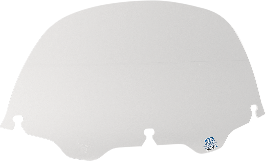 MEMPHIS SHADES Windshield - 9" - Clear - '96-'13 FLHT MEP8110