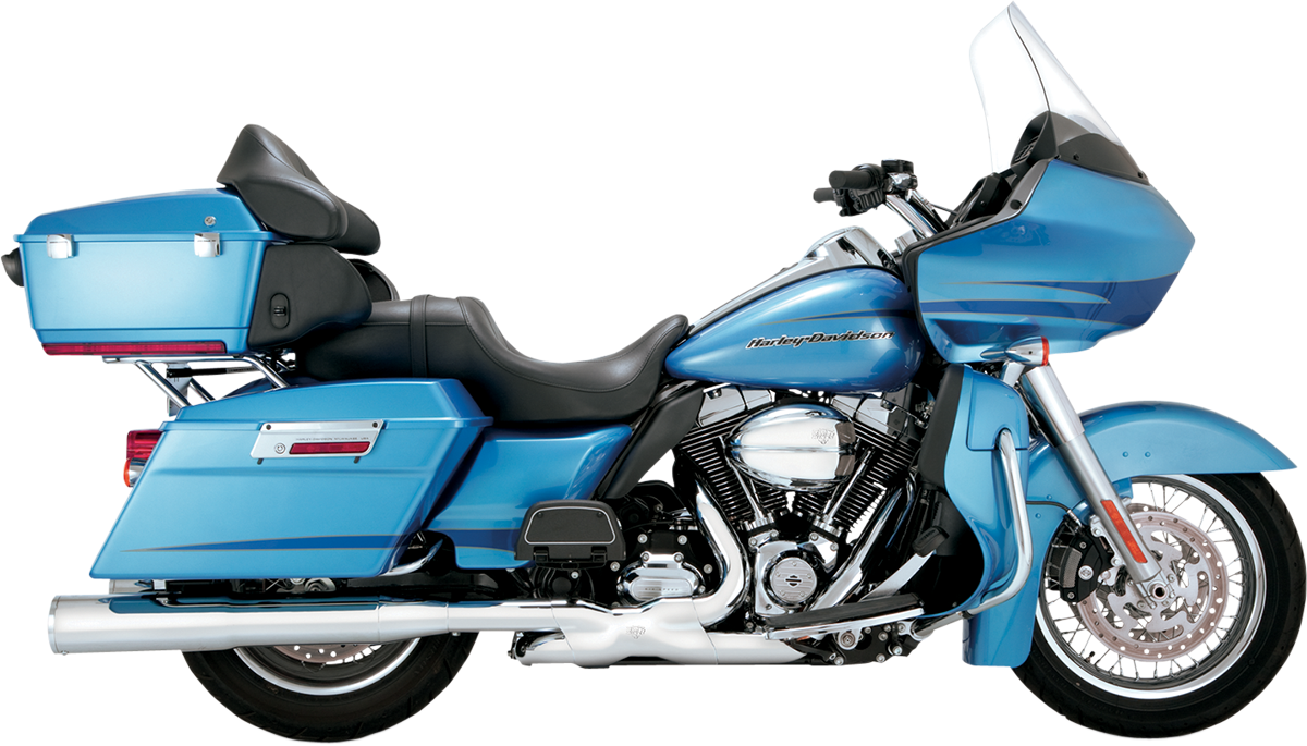 Vance & Hines Hi Output Mufflers Chrome 16455 for High-Performance Motorcycles