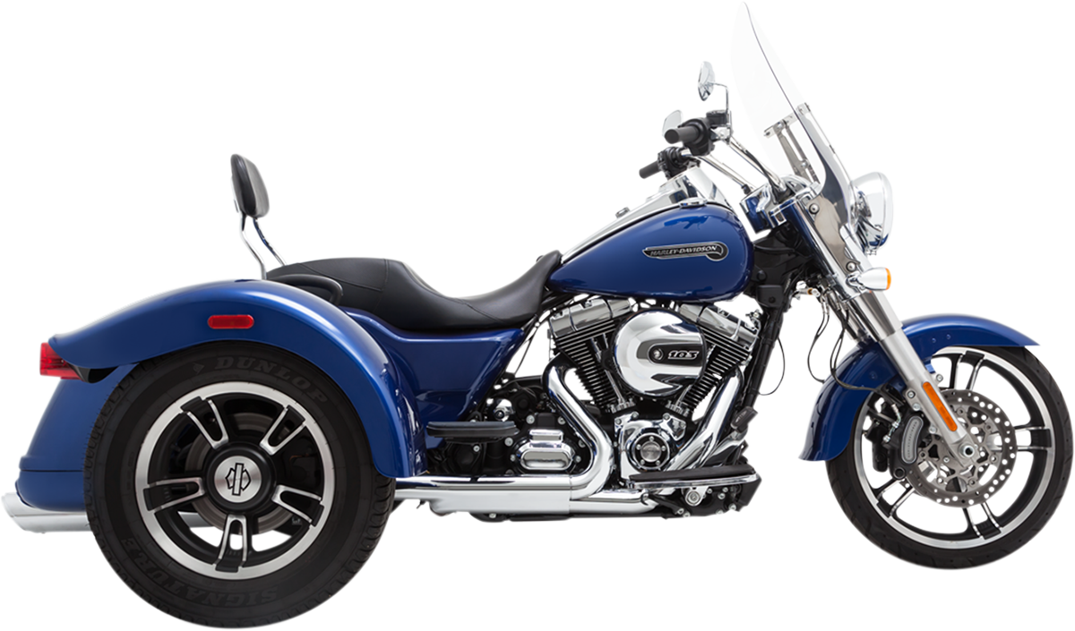 Vance & Hines Chrome Mufflers for Harley Davidson Freewheeler 16798