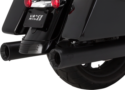 Vance & Hines Eliminator 400 Slip-On Mufflers in Matte Black – Part Number 46714
