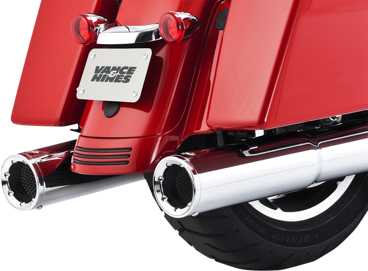 VANCE & HINES Hi-Output Chrome Mufflers - Part 16463