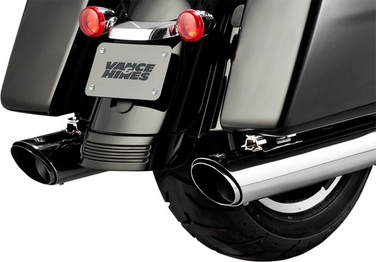 Vance & Hines Twin Slash Muffler Chrome FL 16672