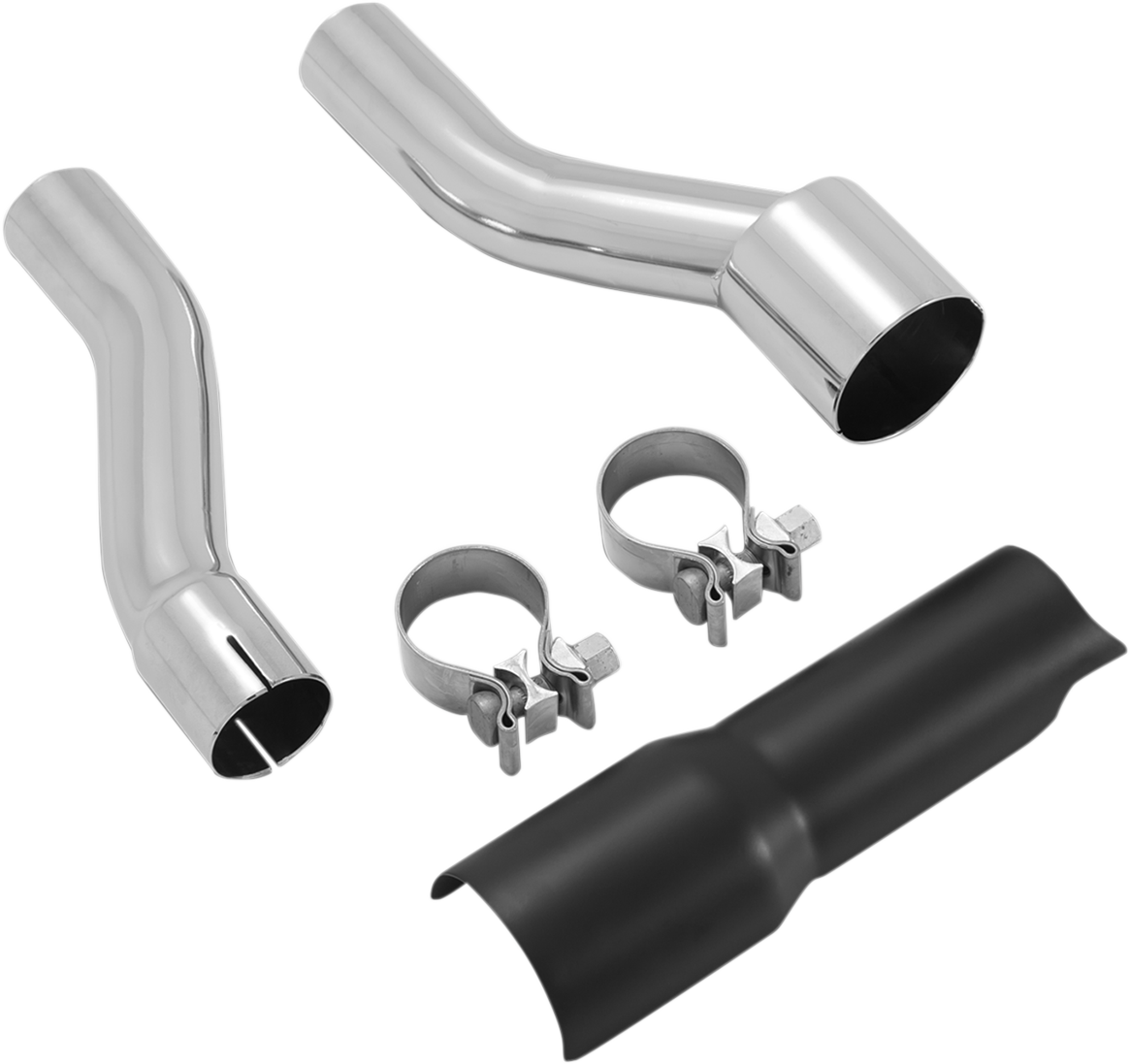 Vance & Hines Trike Adapter Kit Black 46784 for Improved Ground Clearance and Sound