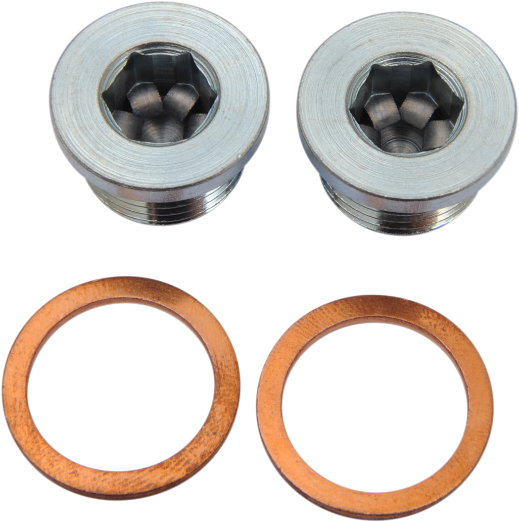 Vance & Hines O2 Sensor Port Plug Kit - 18 mm (Part #16925)