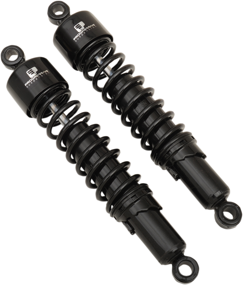 Progressive Suspension 412 Cruiser Series Shocks - 14.25 Inch Black for Cruiser and Touring Bikes