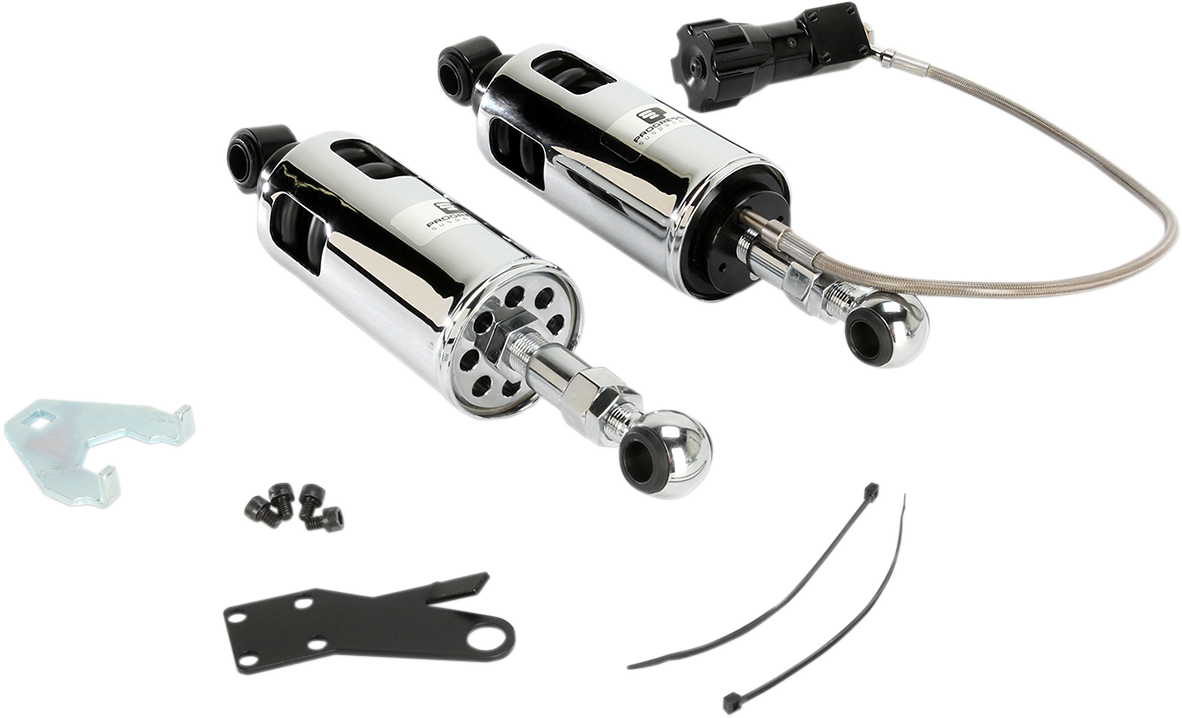 Progressive Suspension 422 Series Shocks with RAP for Harley Softail - Show Chrome 422-4103C