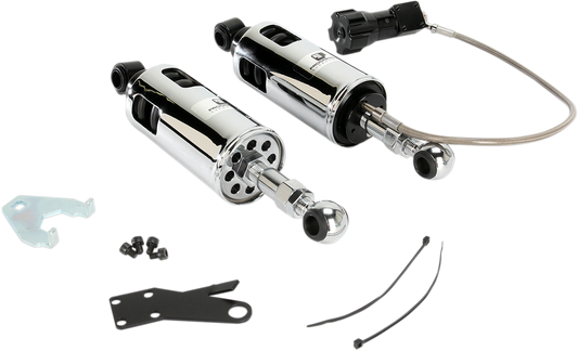 Progressive Suspension 422 Series Shocks with RAP for Harley Softail - Show Chrome 422-4103C