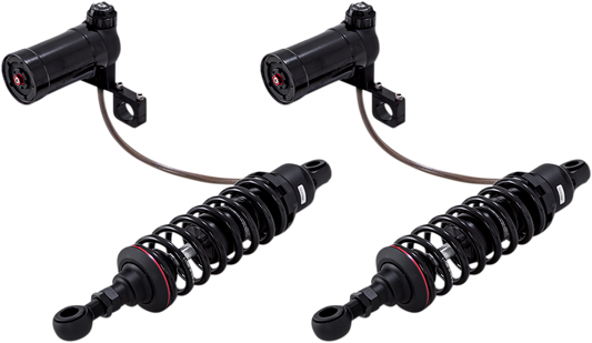 PROGRESSIVE SUSPENSION 990 Series Shocks with Remote Reservoir - 12" - Black - Standard 990-2001