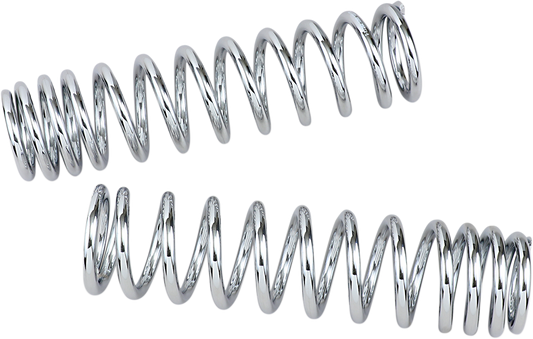 Progressive Suspension Shock Springs 03-1365C – 120-170 lb/in Chrome for 12-Series Shocks