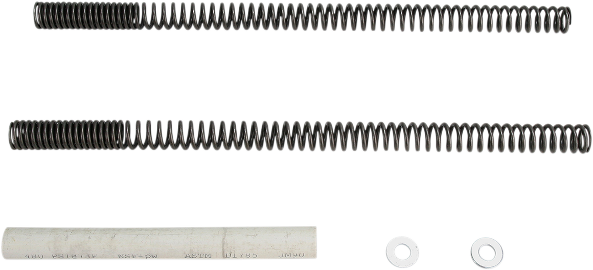 Progressive Suspension Front Fork Springs 11-1506, 30/40 lb/in, 34mm/572mm for Motorcycle Suspension