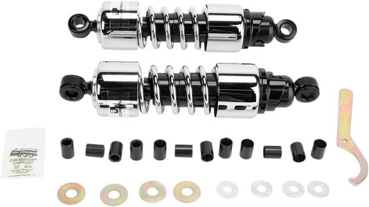 Progressive Suspension Shocks 11.5 inch Heavy Duty 412 Cruiser Series Chrome – Part 412-4201C