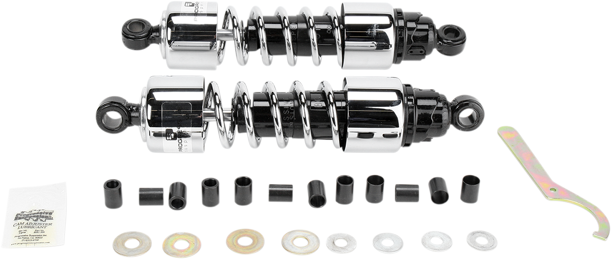 Progressive Suspension 412-4207C Cruiser Series Shock Absorbers for Cruiser and Touring Bikes
